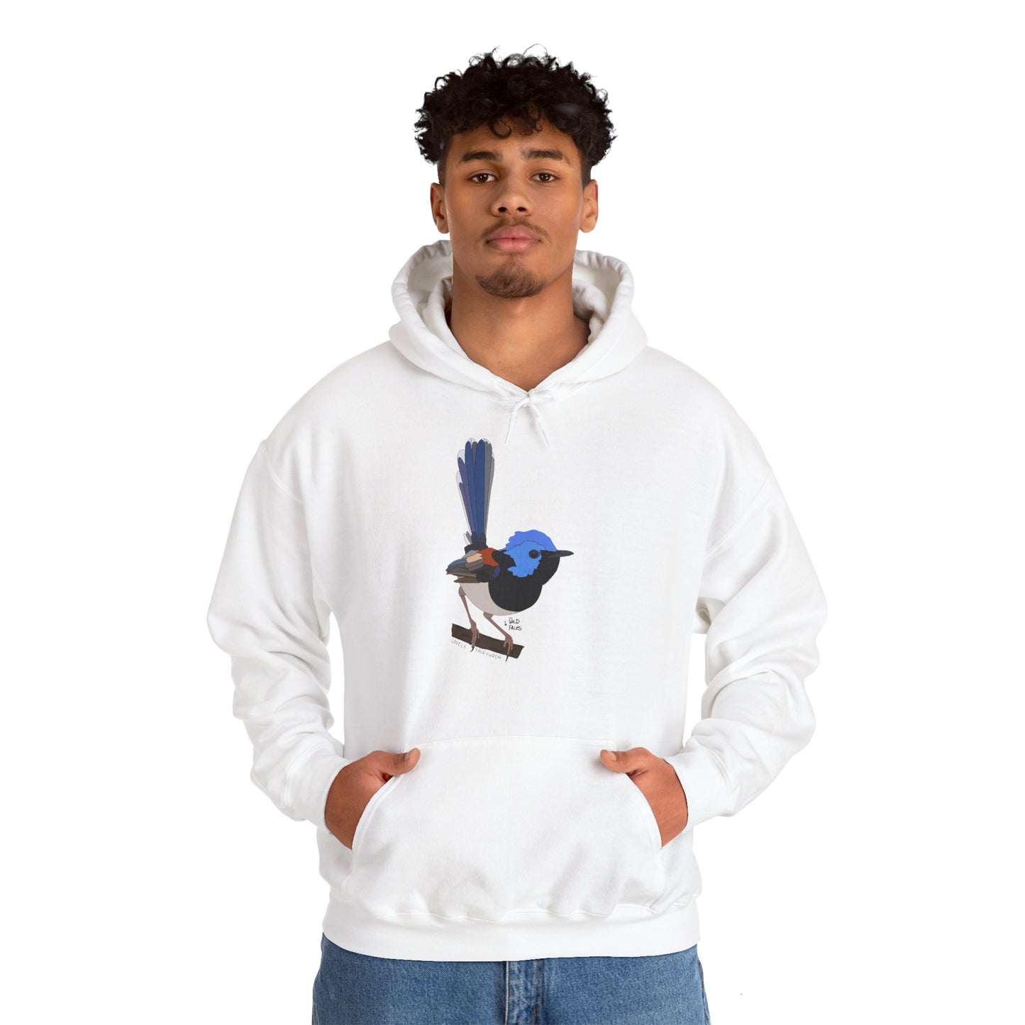 Lovely Fairywren | Unisex Heavy Blend™ Hooded Sweatshirt