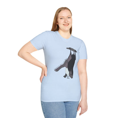 Yellow-bellied Sheath-tailed Bat - Unisex Softstyle T-Shirt