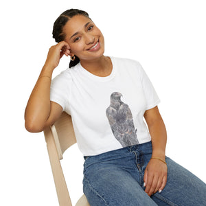 Wedge-tailed Eagle (pastel design) - Unisex Softstyle T-Shirt Printify