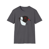 Hooded Plover Head- Unisex Softstyle T-Shirt Printify