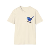 Splendid Fairy-wren - Small design - Unisex Softstyle T-Shirt