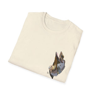 Frilled-neck Lizard - Small design - Unisex Softstyle T-Shirt Printify