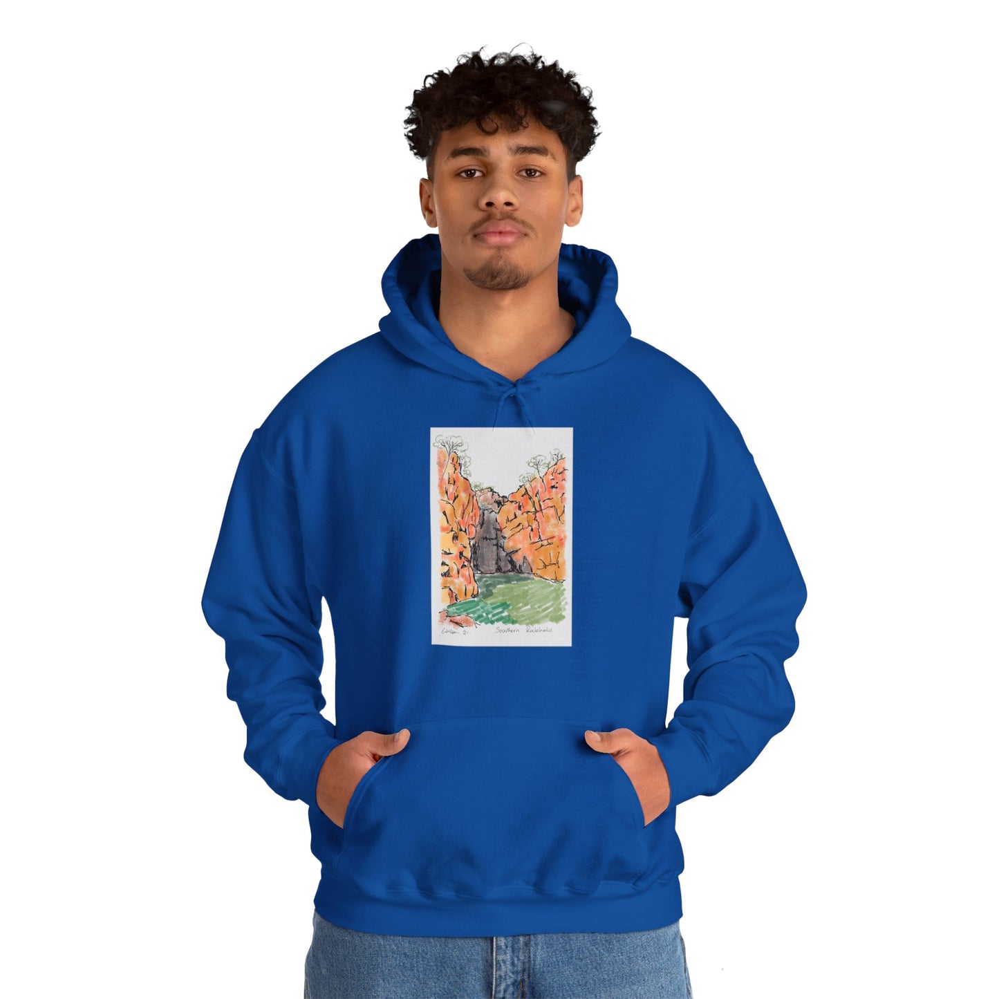 Southern Rockhole, Nitmiluk | Unisex Heavy Blend™ Hooded Sweatshirt