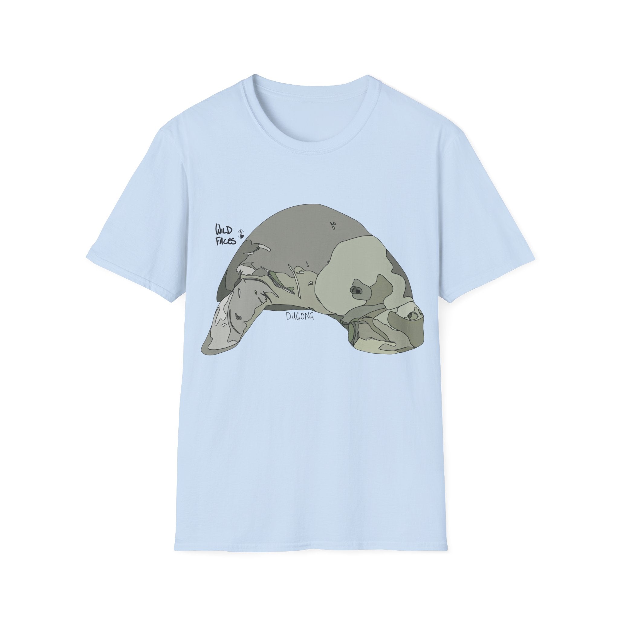 Dugong - Unisex Softstyle T-Shirt Printify