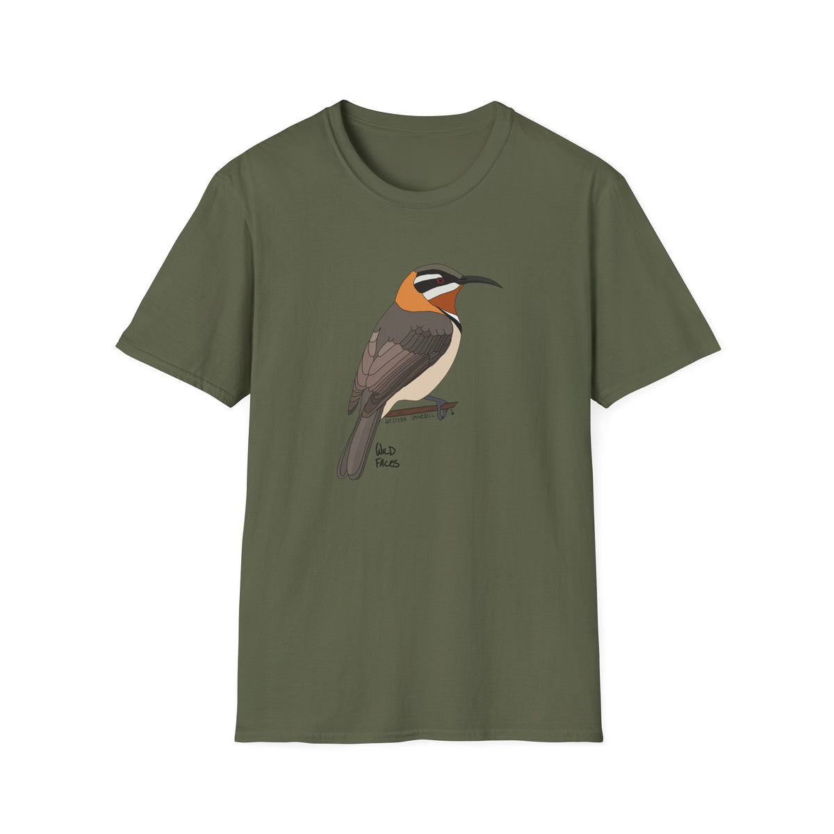 Western Spinebill - Unisex Softstyle T-Shirt