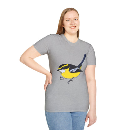 Yellow-breasted Boatbill - Unisex Softstyle T-Shirt