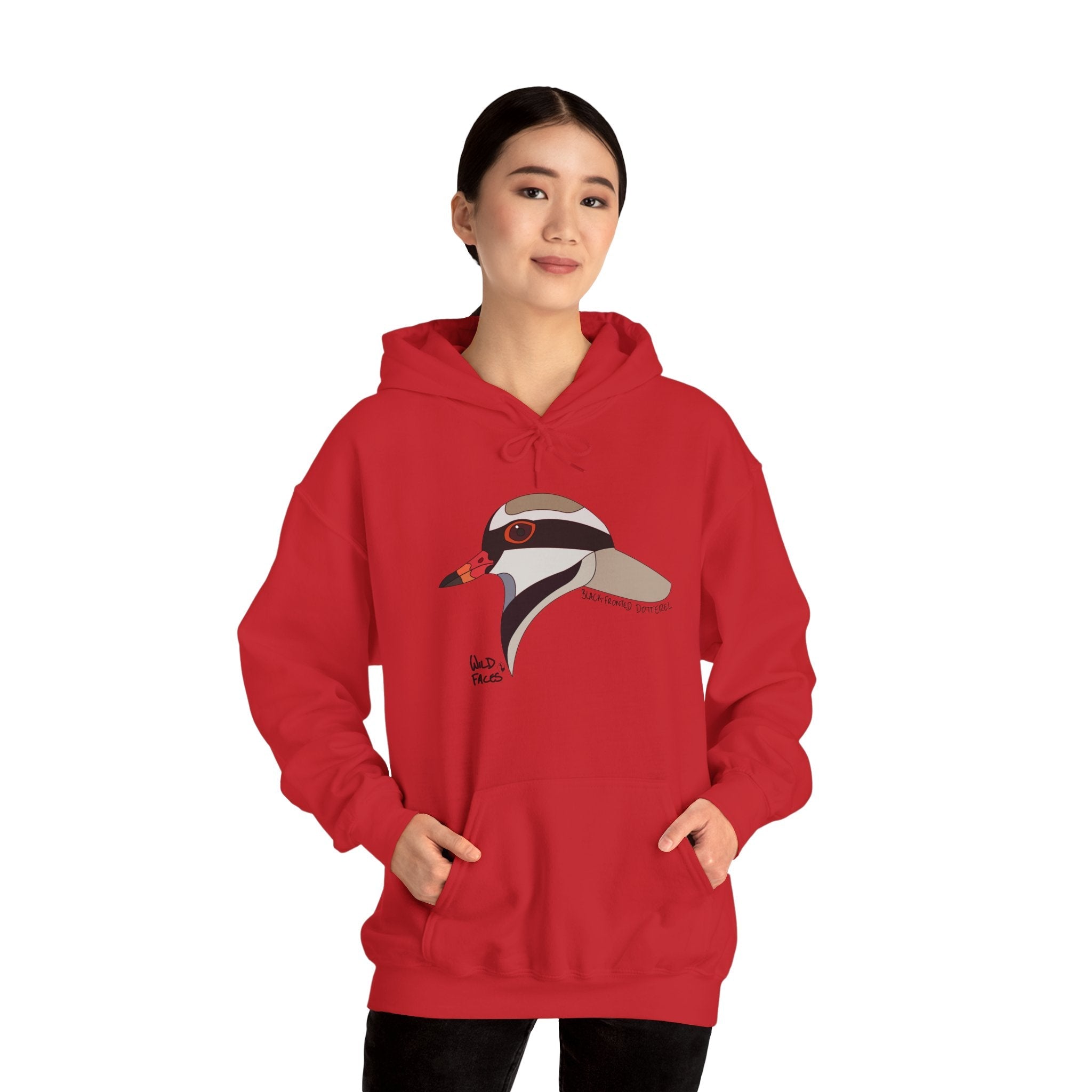 Black-fronted Dotterel | Unisex Heavy Blend™ Hooded Sweatshirt Printify