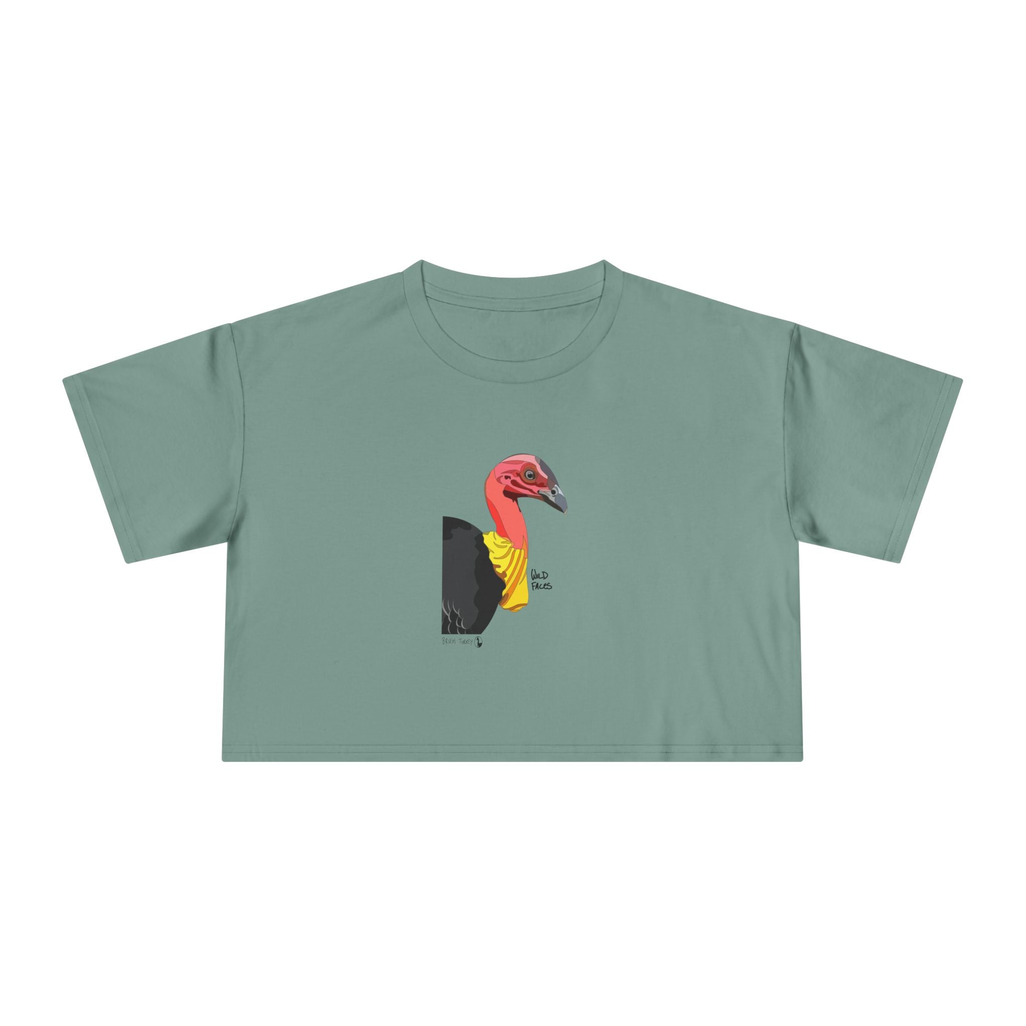 Australian Brush-turkey - Women's Crop Tee