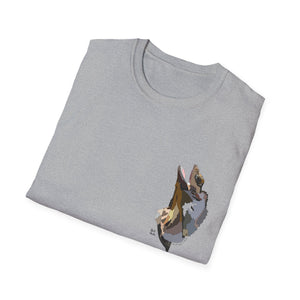 Frilled-neck Lizard - Small design - Unisex Softstyle T-Shirt Printify