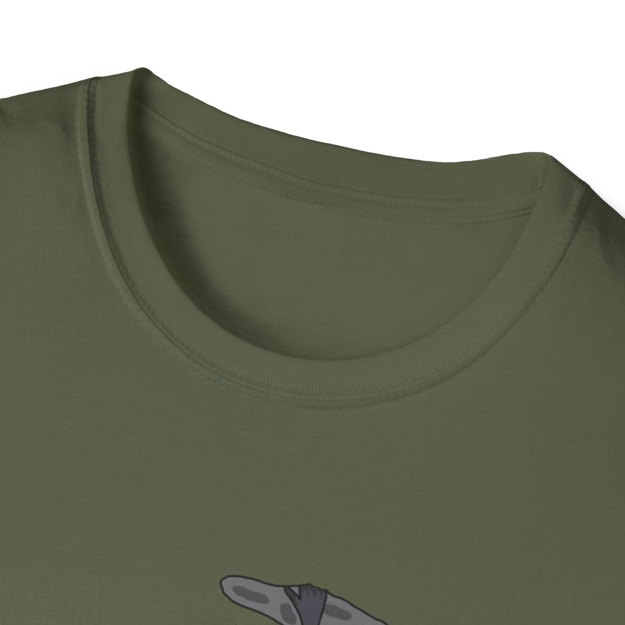 Yellow-bellied Sheath-tailed Bat - Unisex Softstyle T-Shirt - Wild Faces