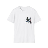 Blue-faced Honeyeater- Small design - Unisex Softstyle T-Shirt Printify