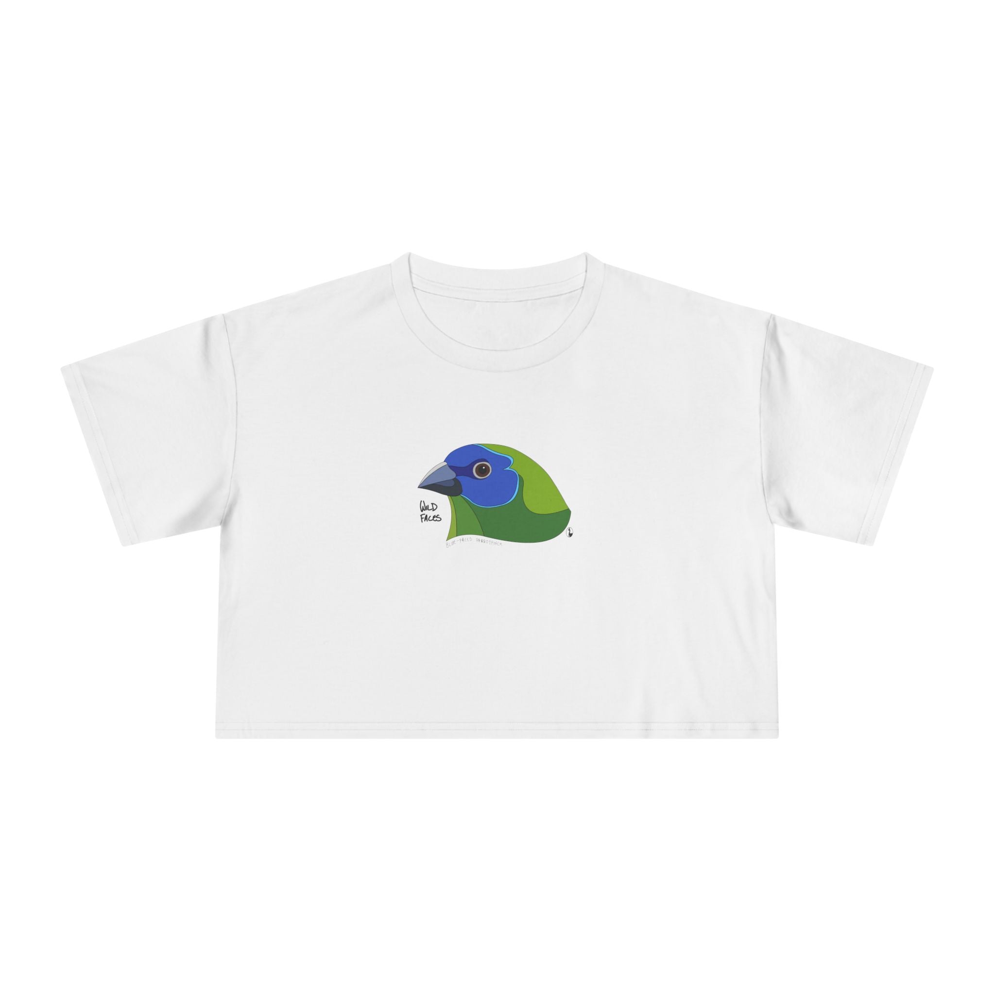 Blue-faced Parrotfinch - Women's Crop Tee
