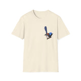 Lovely Fairy-wren - Small design - Unisex Softstyle T-Shirt