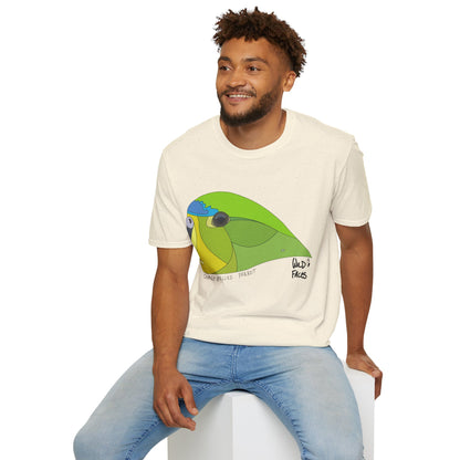 Orange-bellied Parrot - Unisex Softstyle T-Shirt