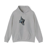 Reef Manta Ray | Unisex Heavy Blend™ Hooded Sweatshirt Printify