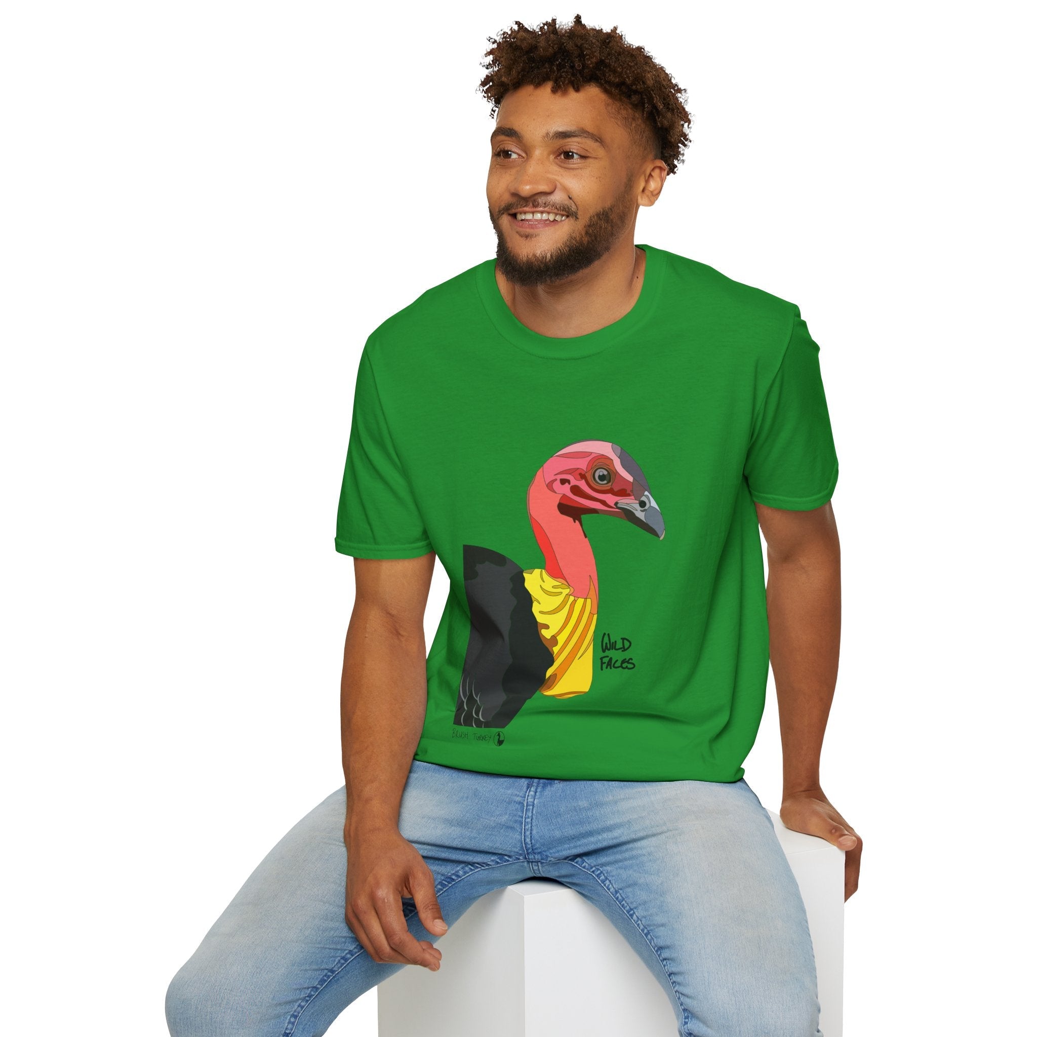 Australian Brushturkey - Unisex Softstyle T-Shirt Printify
