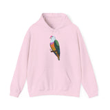 Rose-crowned Fruit Dove | Unisex Heavy Blend™ Hooded Sweatshirt