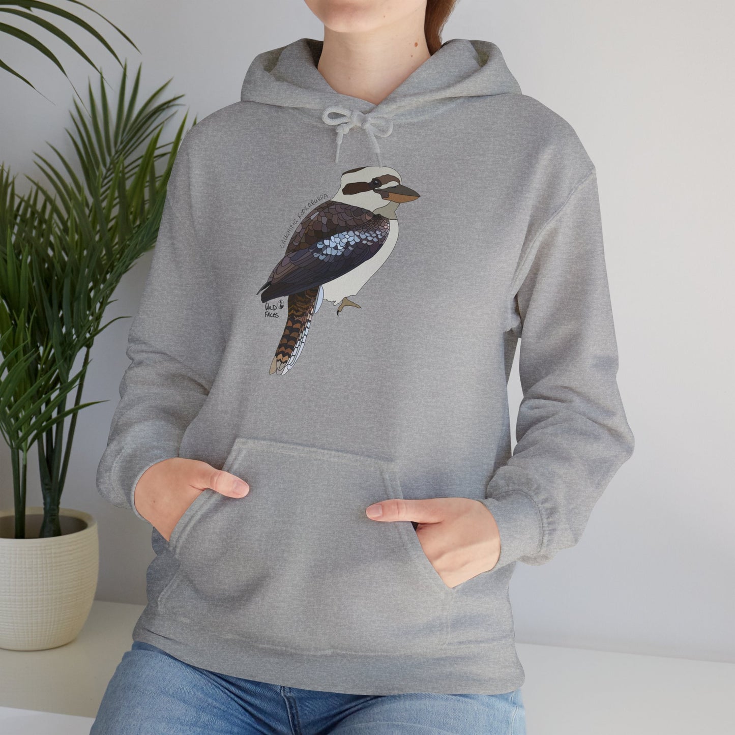 Laughing Kookaburra | Unisex Heavy Blend™ Hooded Sweatshirt