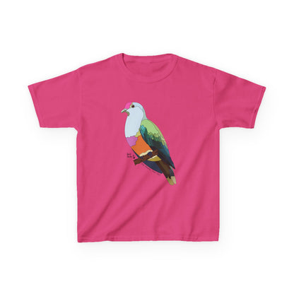 Rose-crowned Fruit Dove | Kids Heavy Cotton™ Tee