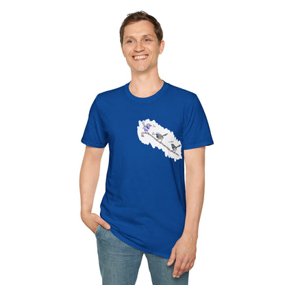 A trio of  Fairy-wrens (spendid, superb and lovely) - Small design - Unisex Softstyle T-Shirt