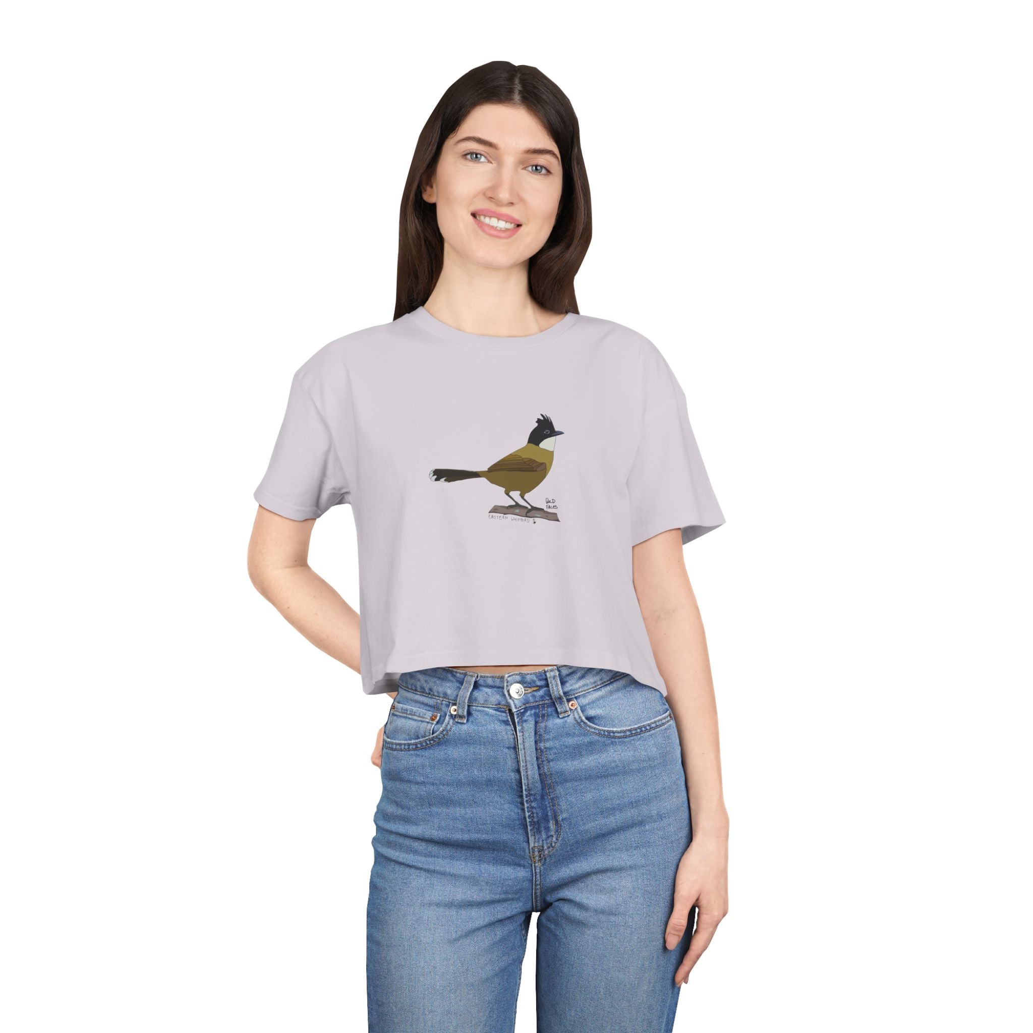 Eastern Whipbird - Women's Crop Tee