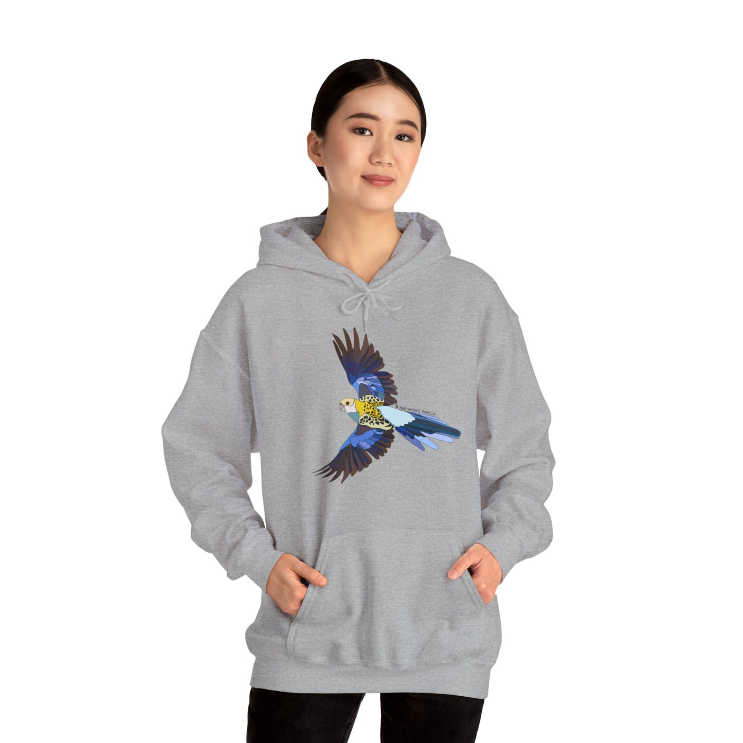 Pale-headed Rosella | Unisex Heavy Blend™ Hooded Sweatshirt