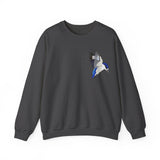 Forest Kingfisher (flying) Sweatshirt | Unisex Heavy Blend™ Crewneck