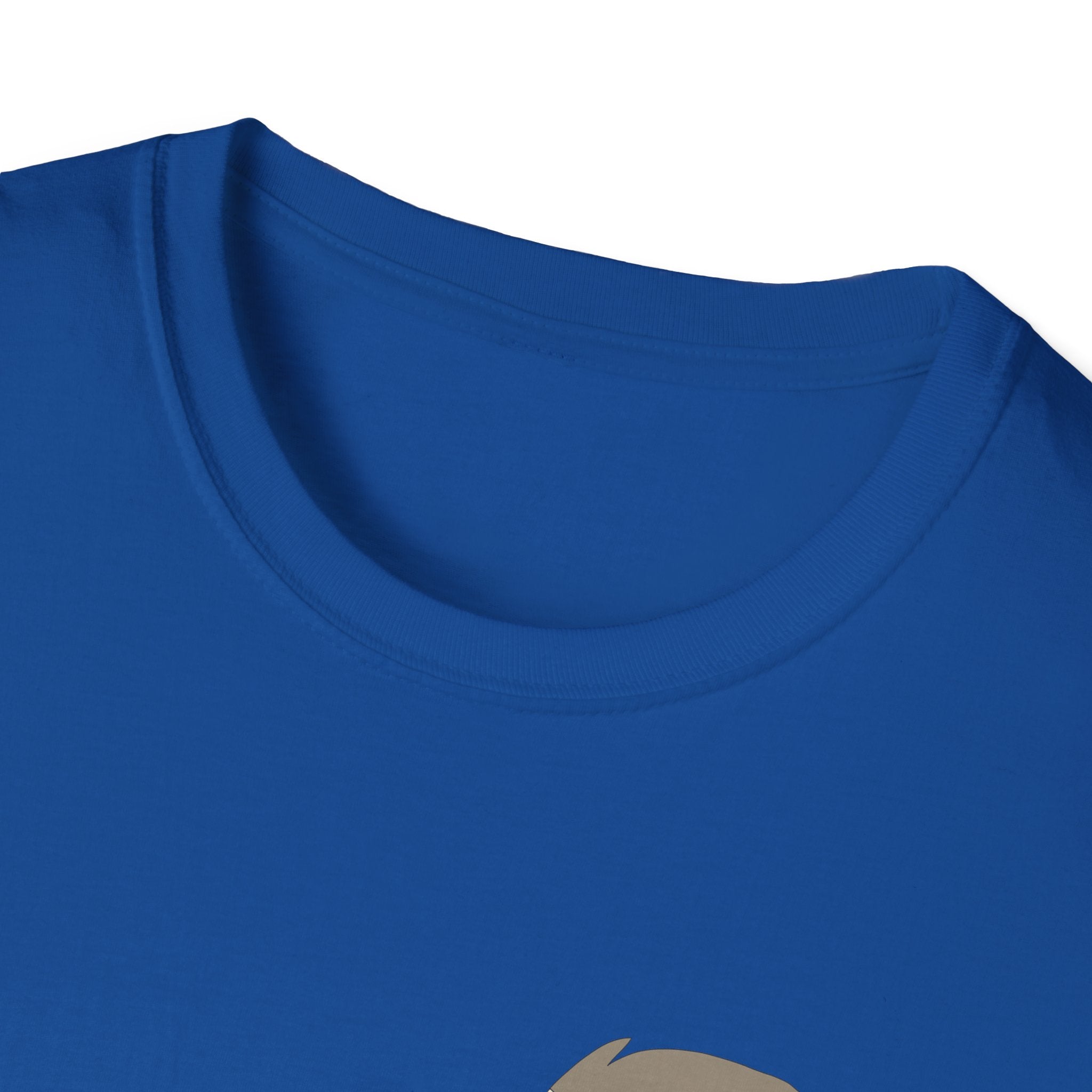 Bush Stone-curlew Head- Small design - Unisex Softstyle T-Shirt Printify