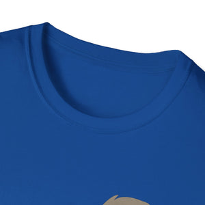Bush Stone-curlew Head- Small design - Unisex Softstyle T-Shirt Printify