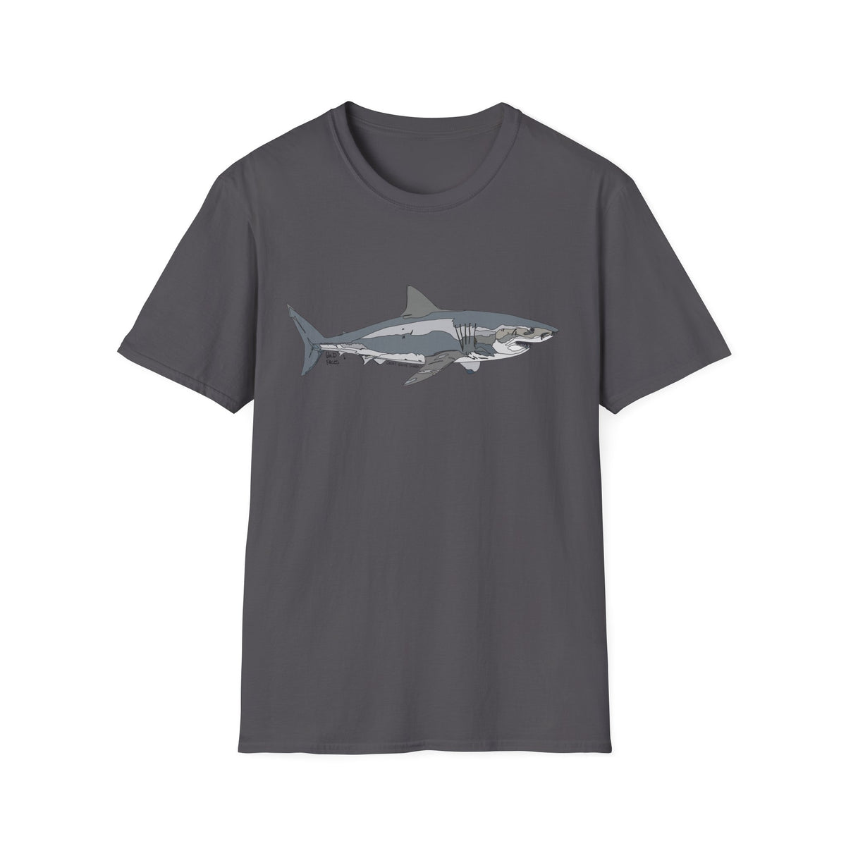 Great White Shark - Unisex Softstyle T-Shirt