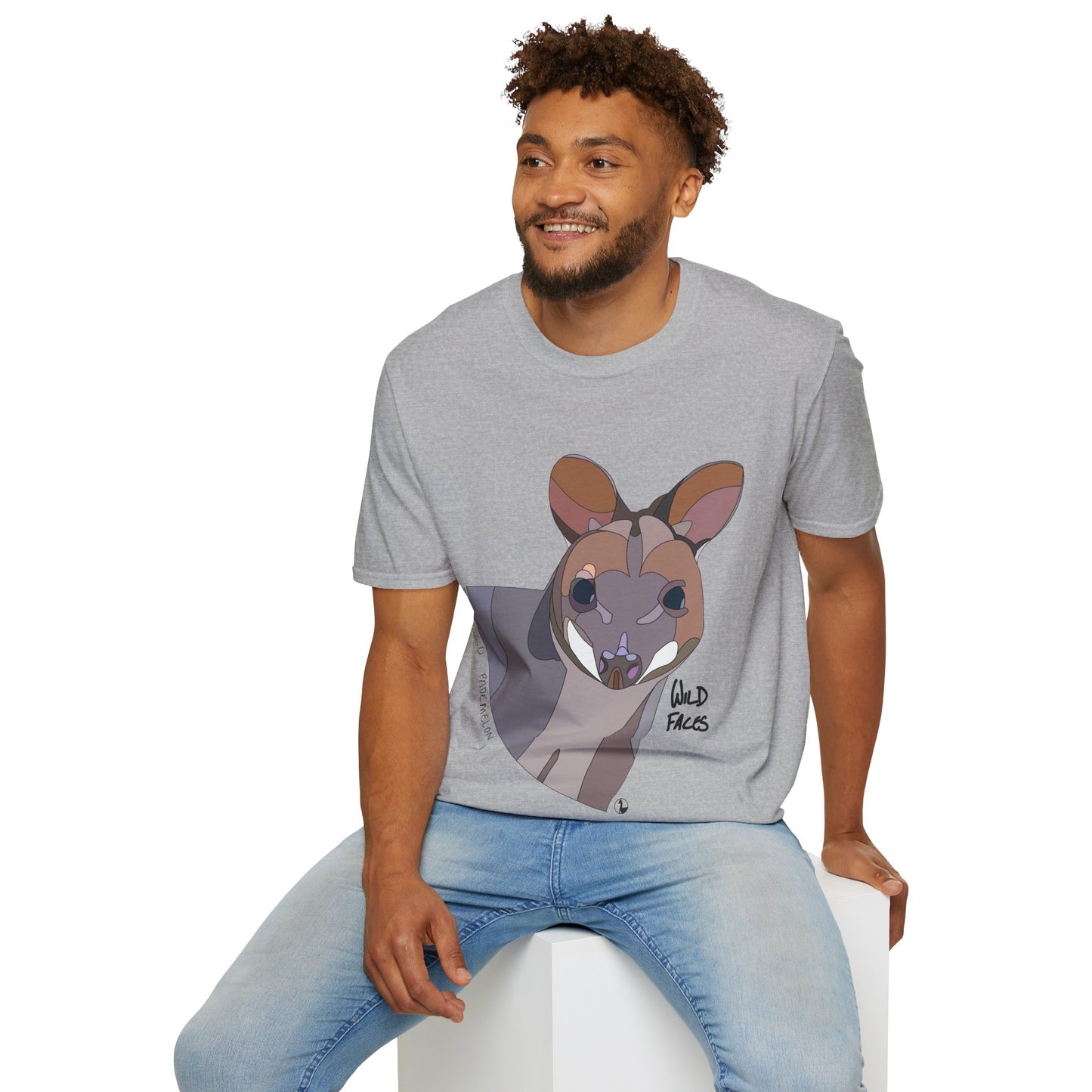 Red-legged Pademelon - Unisex Softstyle T-Shirt