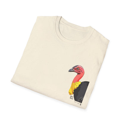 Australian Brushturkey - Small design - Unisex Softstyle T-Shirt