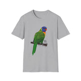 Rainbow Lorikeet - Unisex Softstyle T-Shirt