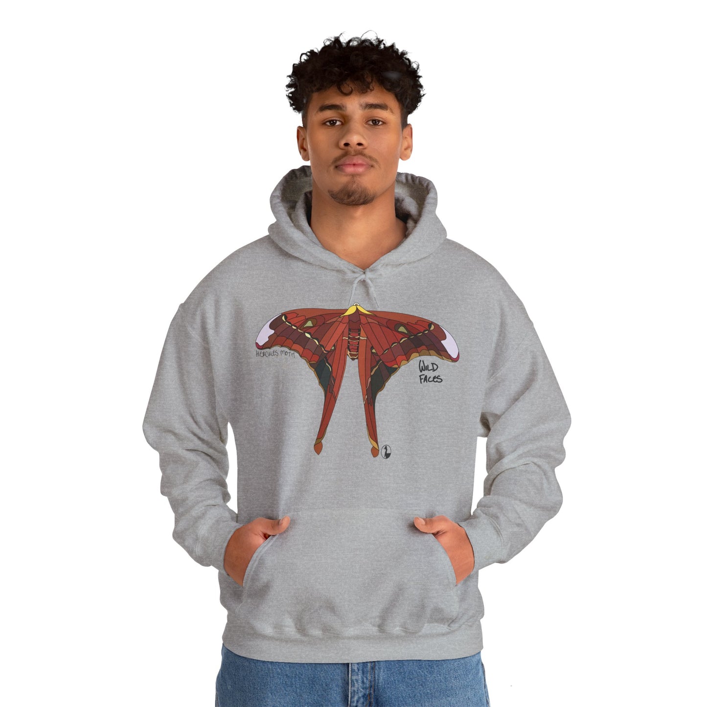 Hercules Moth | Unisex Heavy Blend™ Hooded Sweatshirt