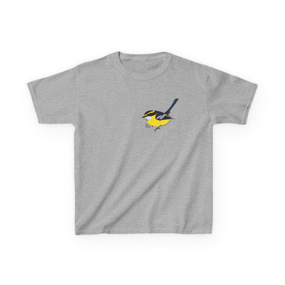 Yellow-breasted Boatbill | Kids Heavy Cotton™ Tee