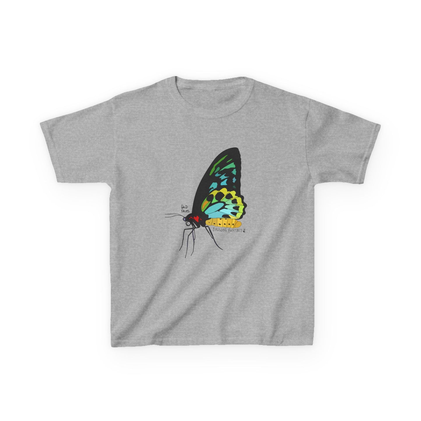 Birdwing Butterfly | Kids Heavy Cotton™ Tee