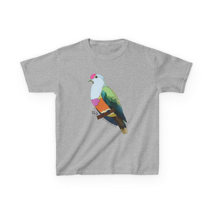 Rose-crowned Fruit Dove | Kids Heavy Cotton™ Tee