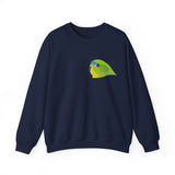 Orange-bellied Parrot Sweatshirt | Unisex Heavy Blend™ Crewneck Printify