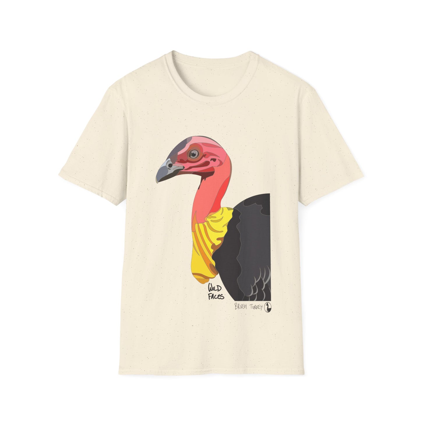 Australian Brushturkey - Unisex Softstyle T-Shirt