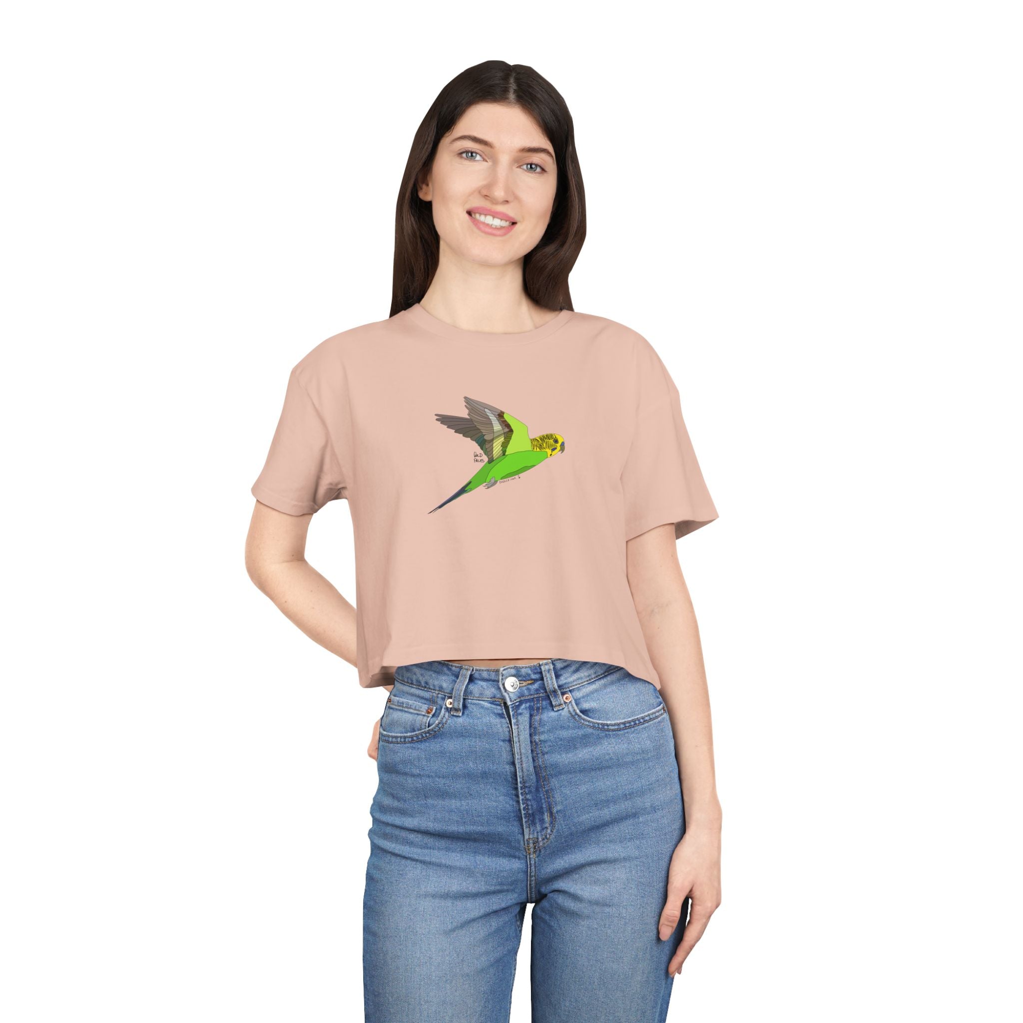 Budgerigar - Women's Crop Tee