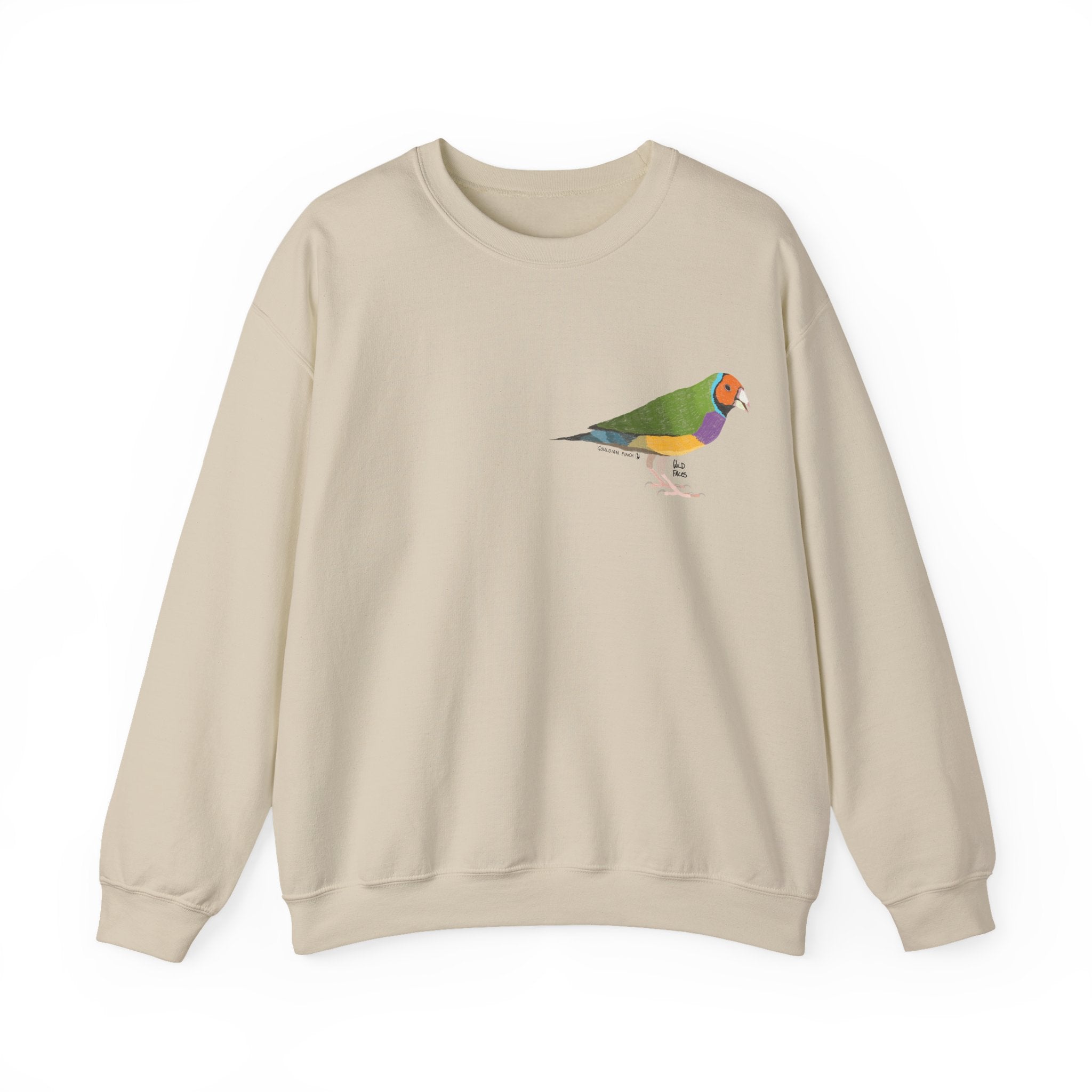 Gouldian Finch Sweatshirt | Unisex Heavy Blend™ Crewneck