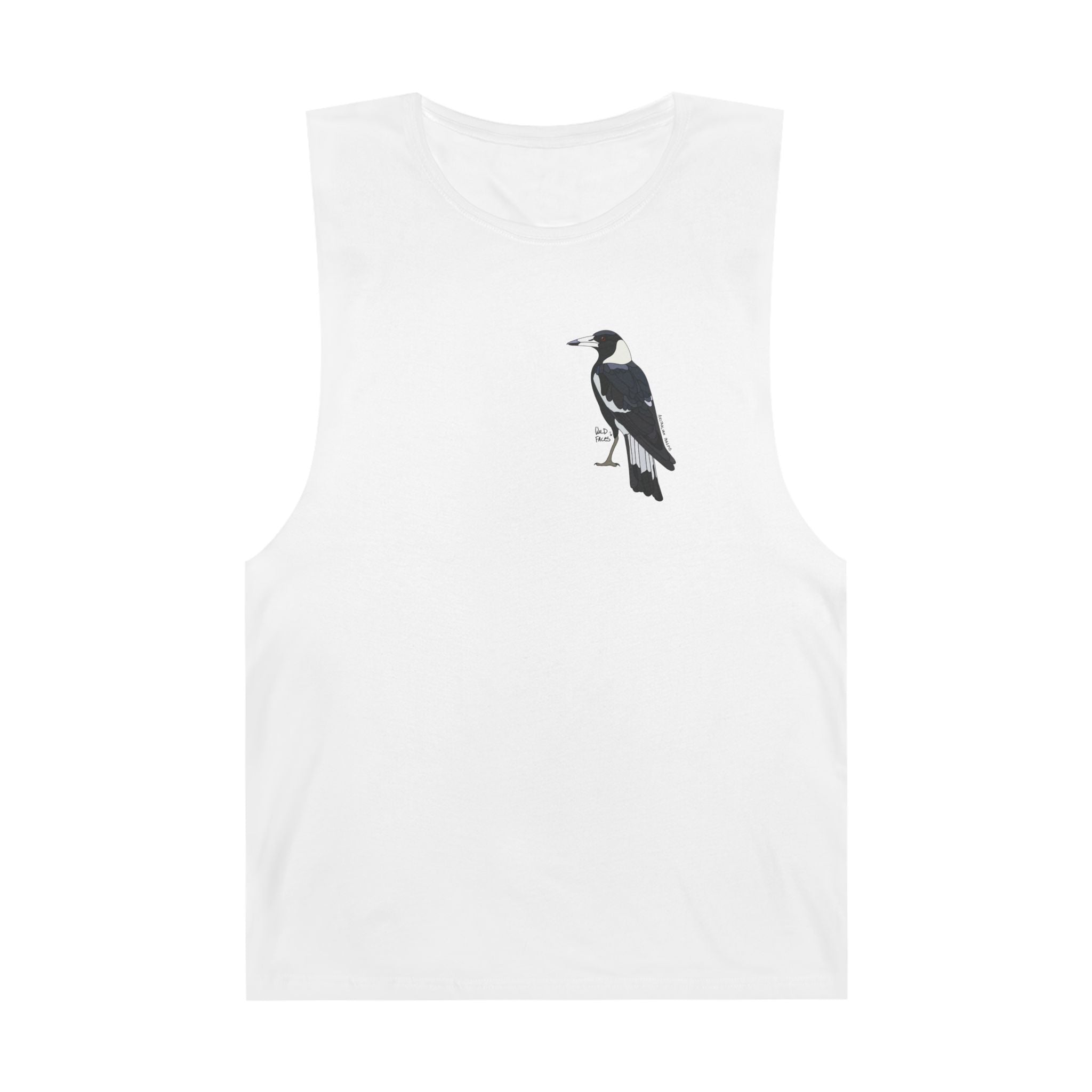 Australian Magpie - Unisex Barnard Tank