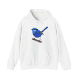 Splendid Fairy-wren | Unisex Heavy Blend™ Hooded Sweatshirt