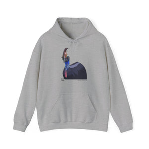 Southern Cassowary | Unisex Heavy Blend™ Hooded Sweatshirt Printify
