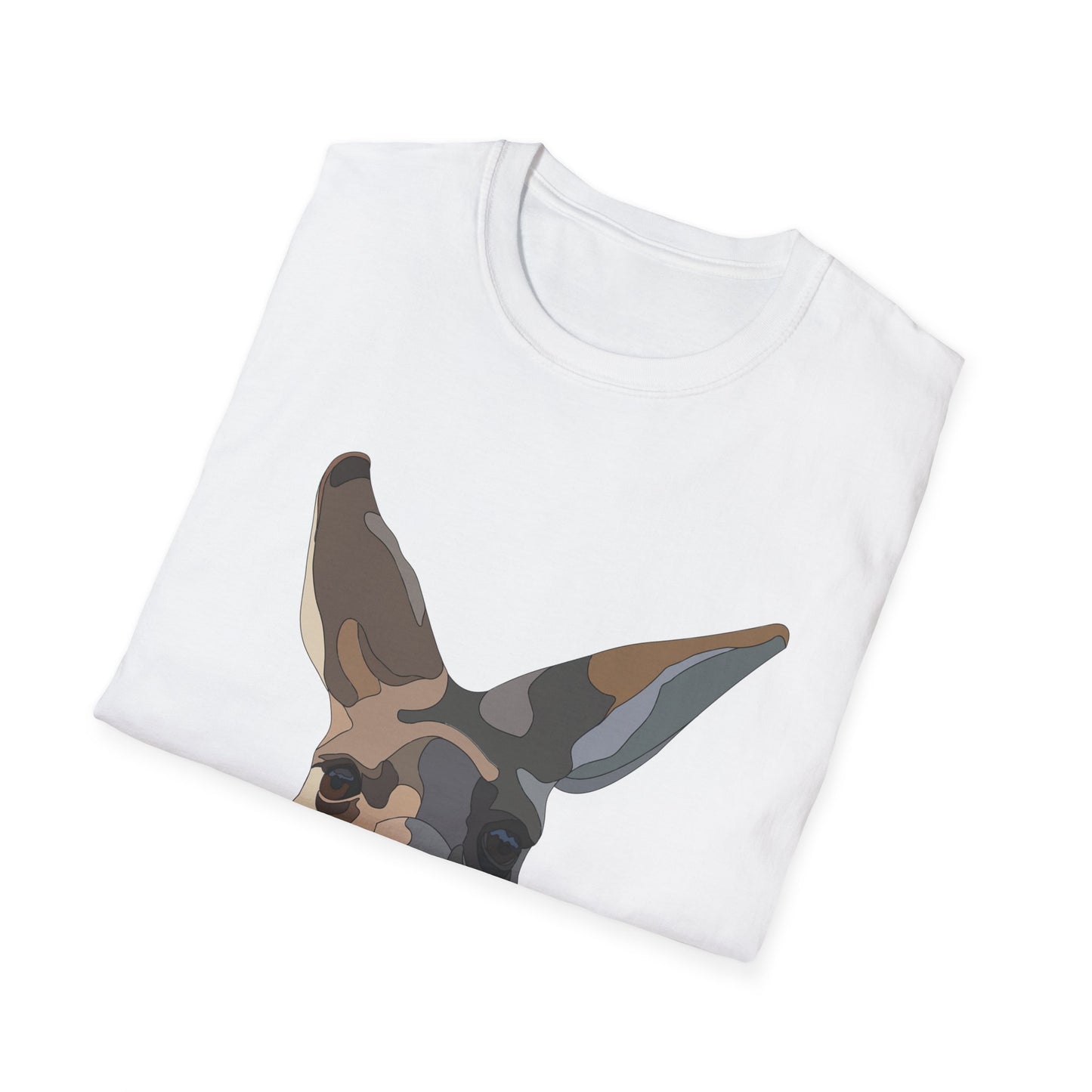 Eastern Grey Kangaroo - Unisex Softstyle T-Shirt Printify