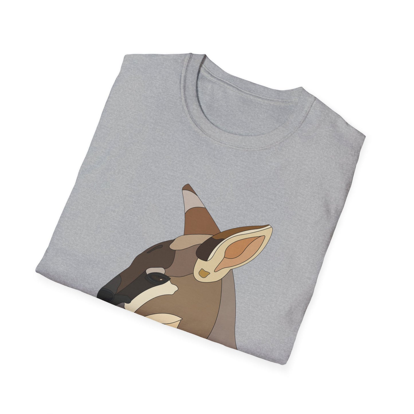 Whiptail Wallaby - Unisex Softstyle T-Shirt Printify