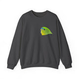 Orange-bellied Parrot Sweatshirt | Unisex Heavy Blend™ Crewneck Printify