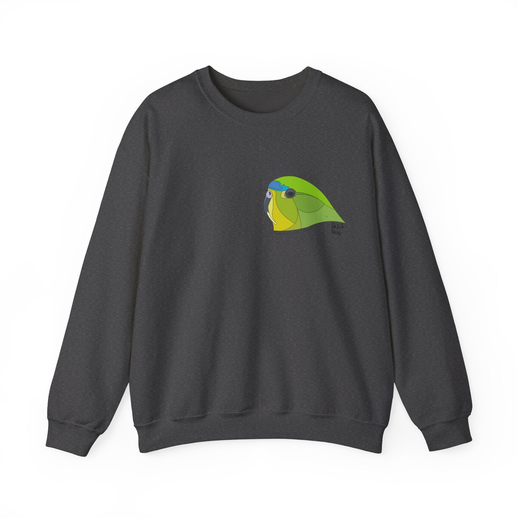 Orange-bellied Parrot Sweatshirt | Unisex Heavy Blend™ Crewneck Printify