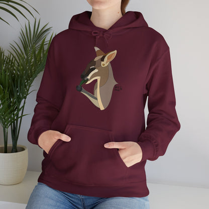 Whiptail Wallaby | Unisex Heavy Blend™ Hooded Sweatshirt