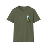 Rose-crowned Fruit Dove - Small design - Unisex Softstyle T-Shirt